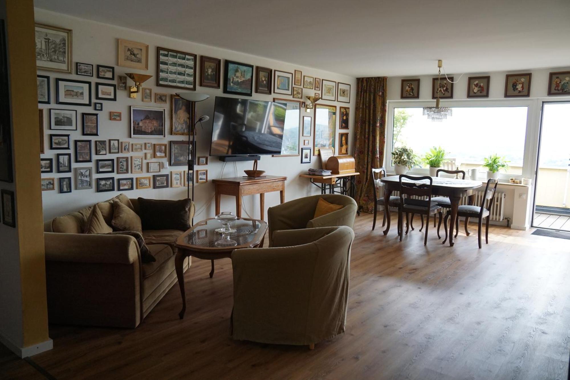 Rheinblick Am Rheinsteig Zur Festung Ehrenbreitstein Mit Balkon Und Sauna Urbar  ภายนอก รูปภาพ